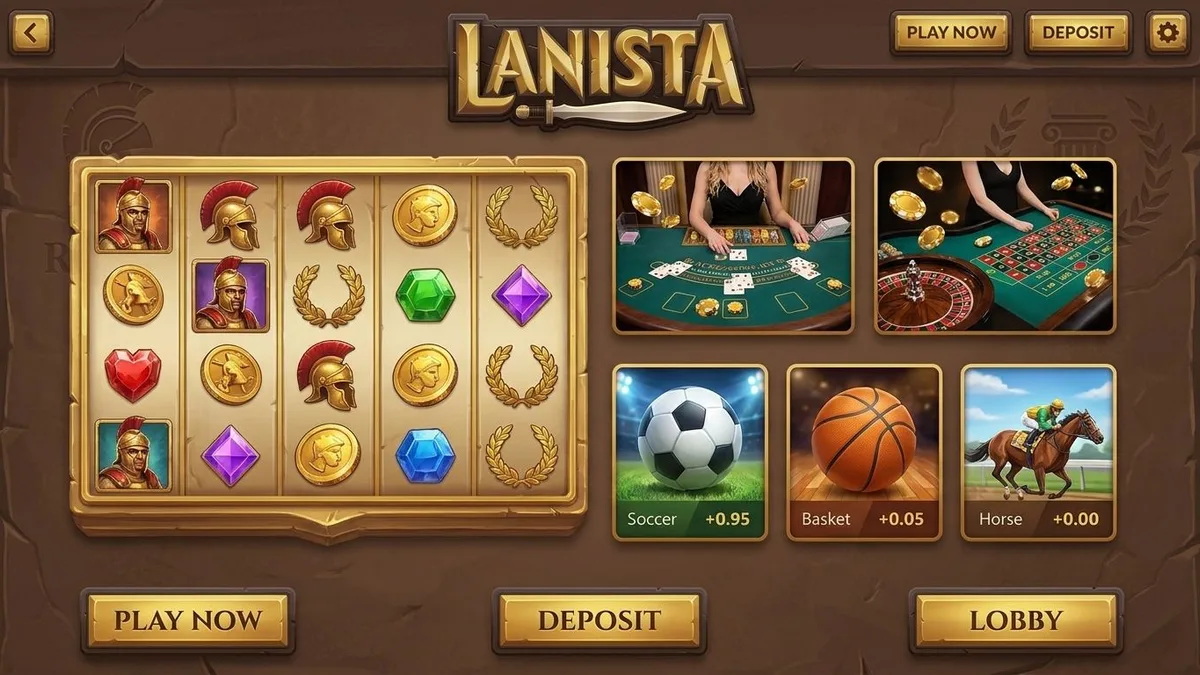 Gry kasynowe Lanista